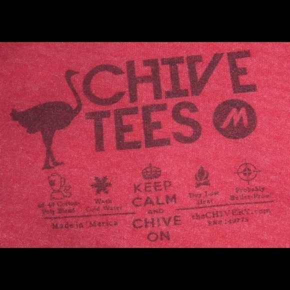 Chive Tees Heathered Red JFK LOL Neon Pop Art John F Kennedy President Retro M - Picture 3 of 5